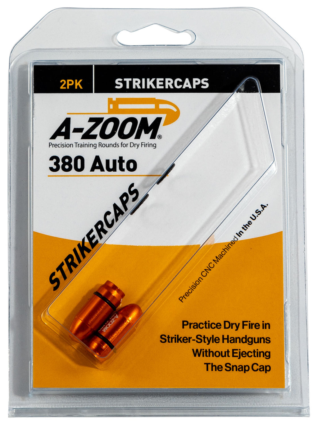 AZOOM 17101      STRIKER CAP 380 ACP           2PK