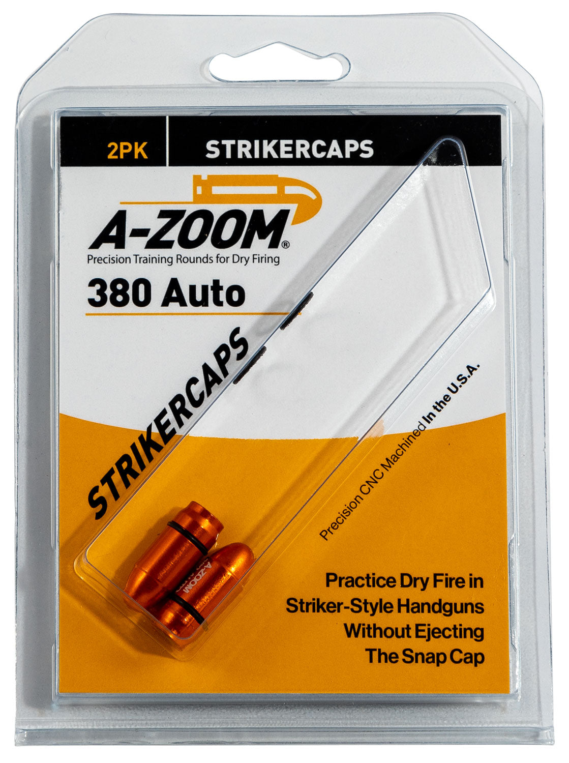 AZOOM 17101      STRIKER CAP 380 ACP           2PK