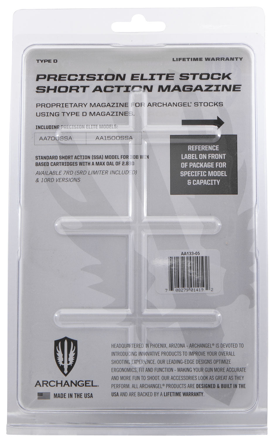 PRO AA13305    MAG ARCH PREC STK 7RD W/5RD LIMITER