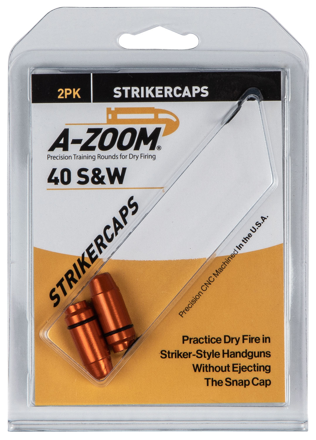 AZOOM 17103      STRIKER CAP 40 S&amp;W            2PK