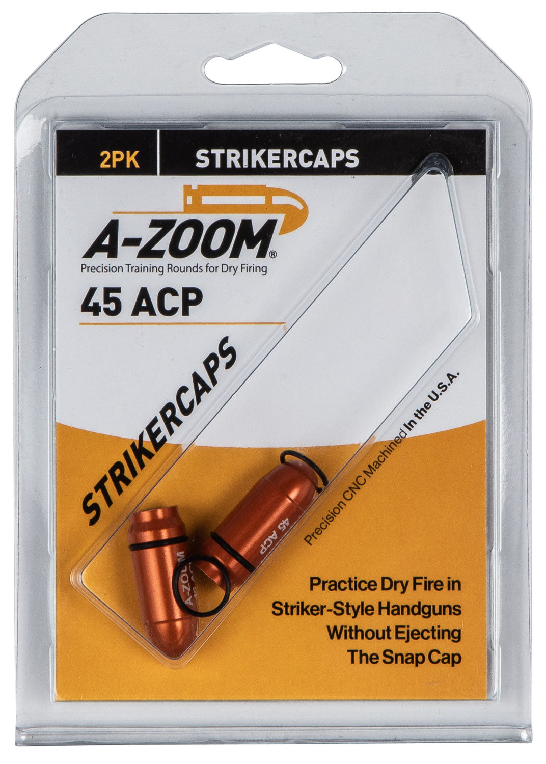 AZOOM 17104      STRIKER CAP 45 ACP            2PK