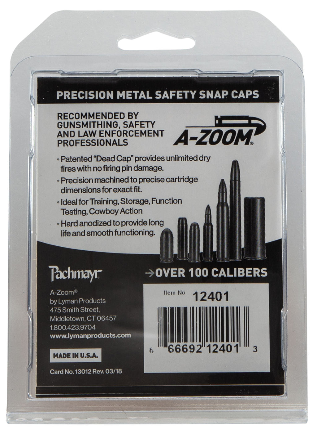 AZOOM 12401      SNAP CAP 224 VALK             2PK