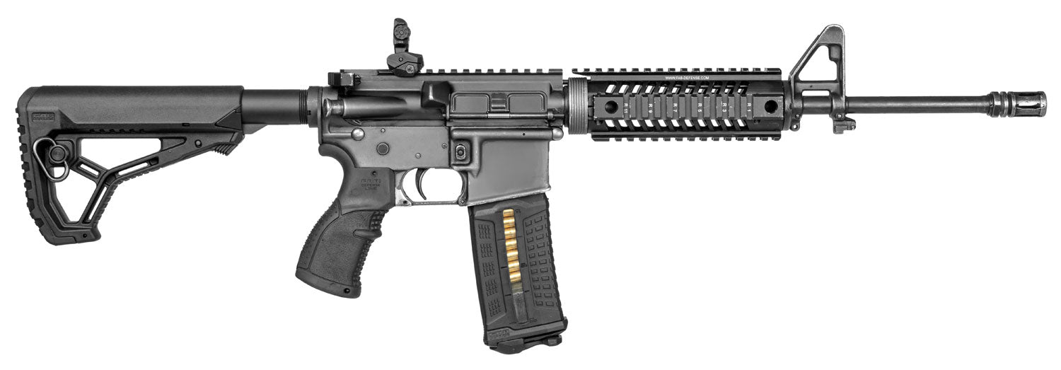 FAB FX-GLCOREB    GLCORE AR15 M4 STOCK BLK