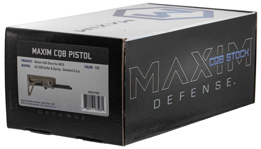 MAXIM MXM-47503  CQB STOCK      STD FDE
