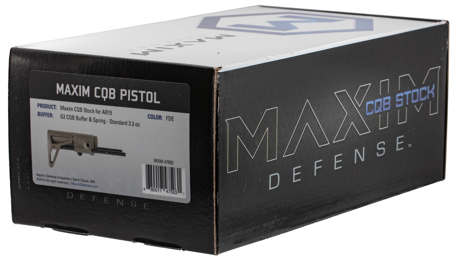 MAXIM MXM-47503  CQB STOCK      STD FDE