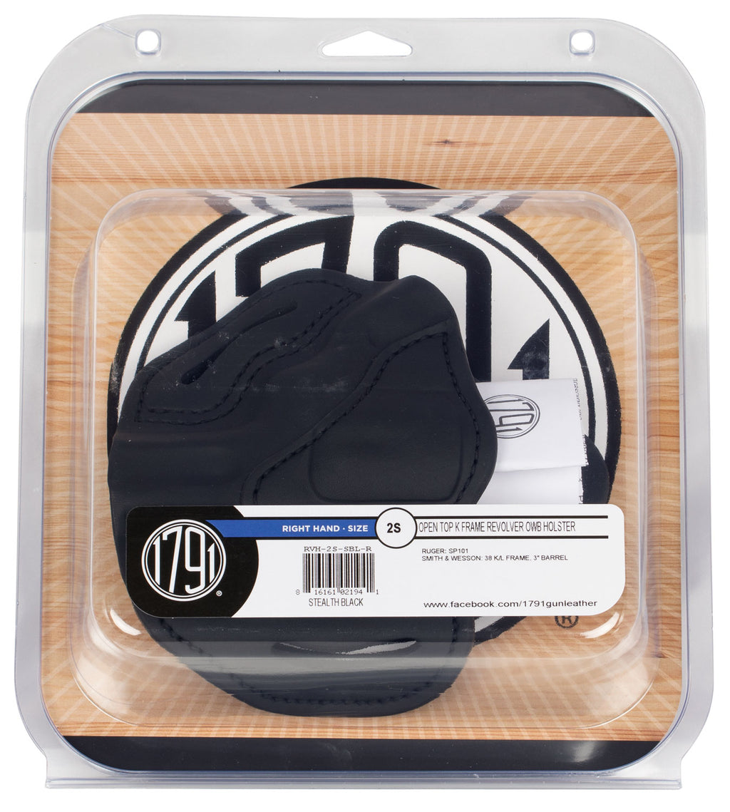 1791 RVH-2S-SBL-R     REV OWB KFRAME 3IN       BLK