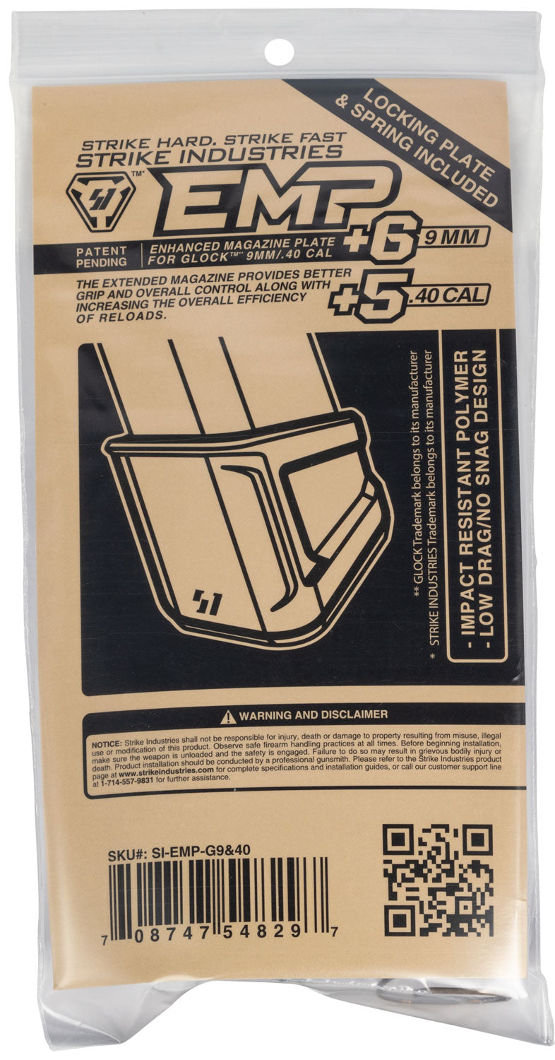 SI EMP-G9&amp;40          GLK MAG EXT 9MM/40 +5/6