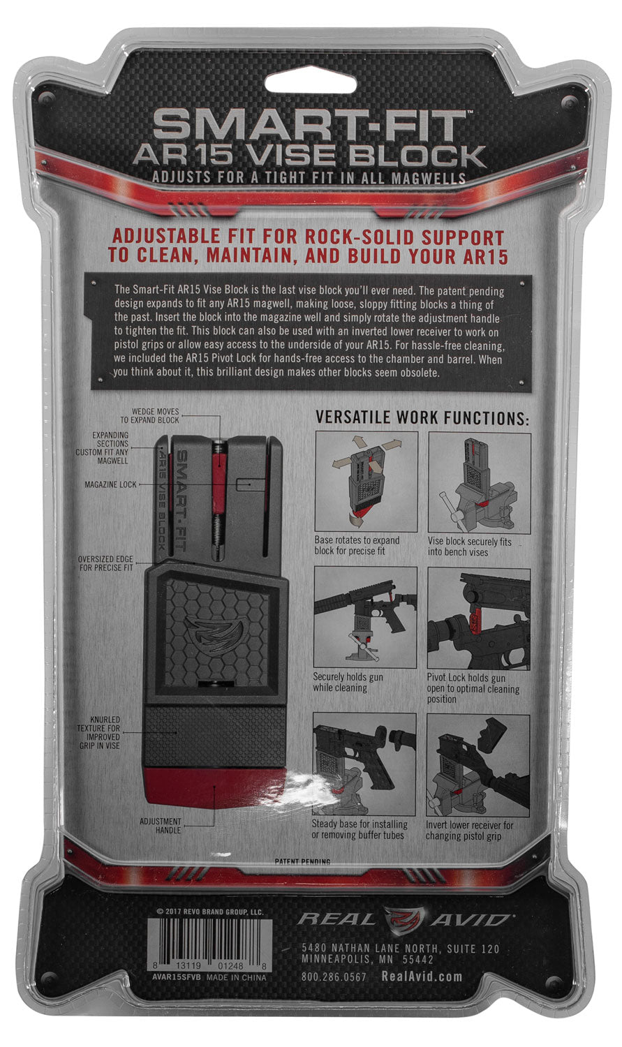 AVID AVAR15SFVB   SMART FIT AR15 VISE BLOCK
