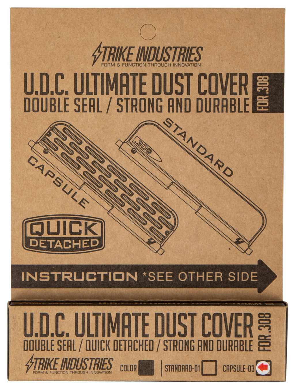 SI AR-UDC-E-308-03-BK    DUST COV CAPSULE AR10