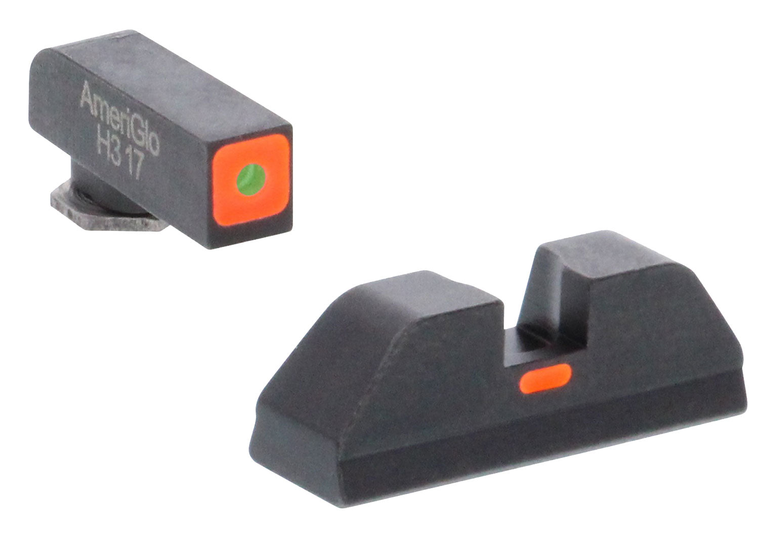 AMER GL616   CAP SIGHT SET NS GLK      GRN/ORG/ORG