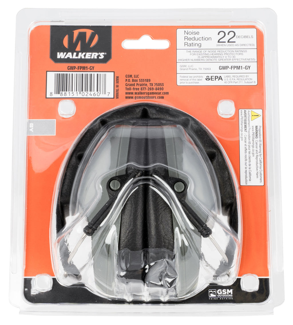WLKR GWP-FPM1-GY       PROLOW FLD MUFF  GRY