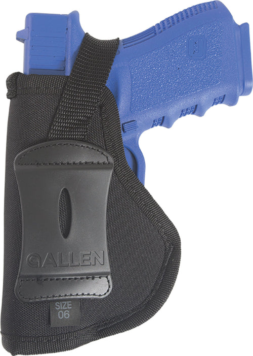 ALLEN 44806  HOLSTER PISTOL CORTEZ NYL  SZ 6  BLK