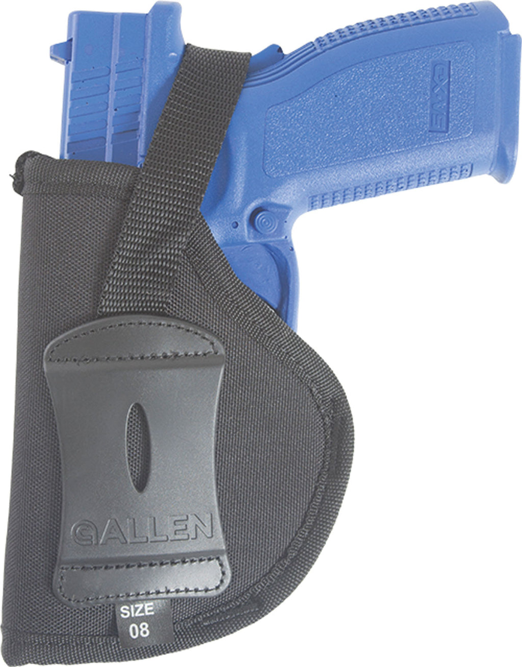 ALLEN 44808  HOLSTER PISTOL CORTEZ NYL  SZ 8  BLK