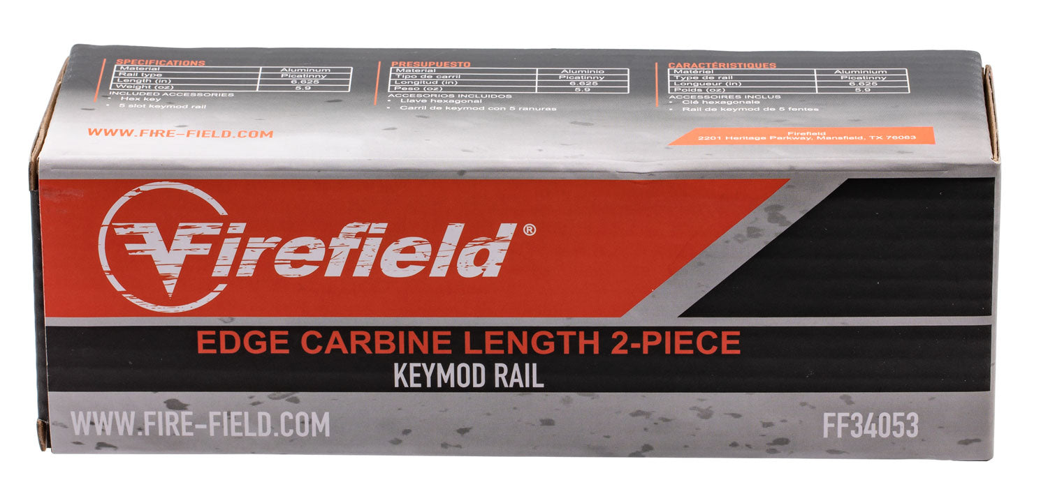 FIREFIELD FF34053   EDGE CARBINE 2-PC KEYMOD RAIL