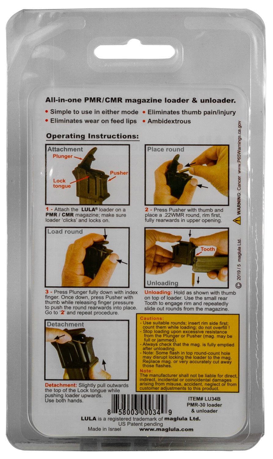LULA LU34B  KELTEC PMR30 MAGAZINE LOADER &amp; UNLOADR
