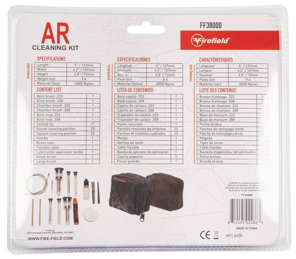 FIREFIELD FF38000   CLEANING KIT 223/308
