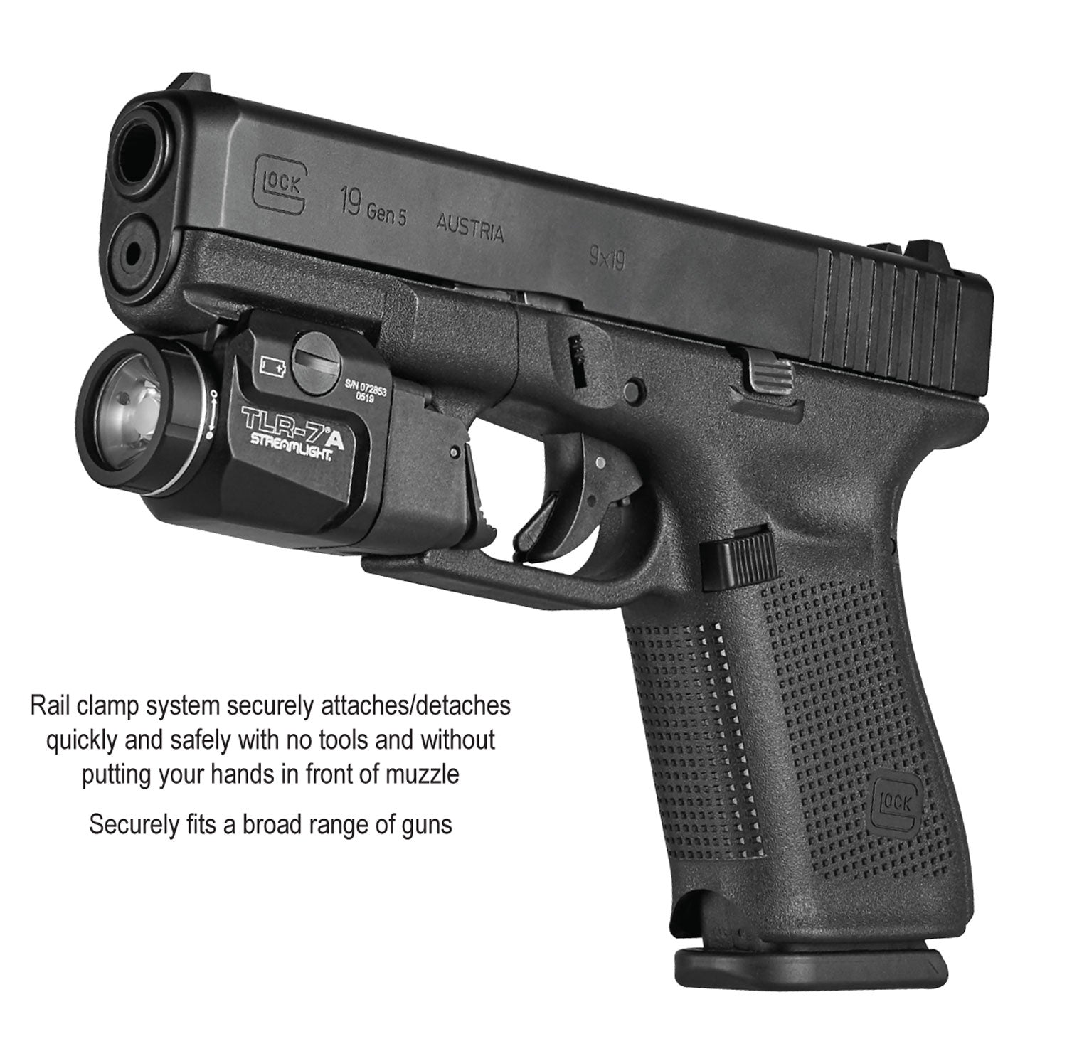 STL 69424  TLR7X FLEX WEAPONLIGHT LOW&amp;HIGH