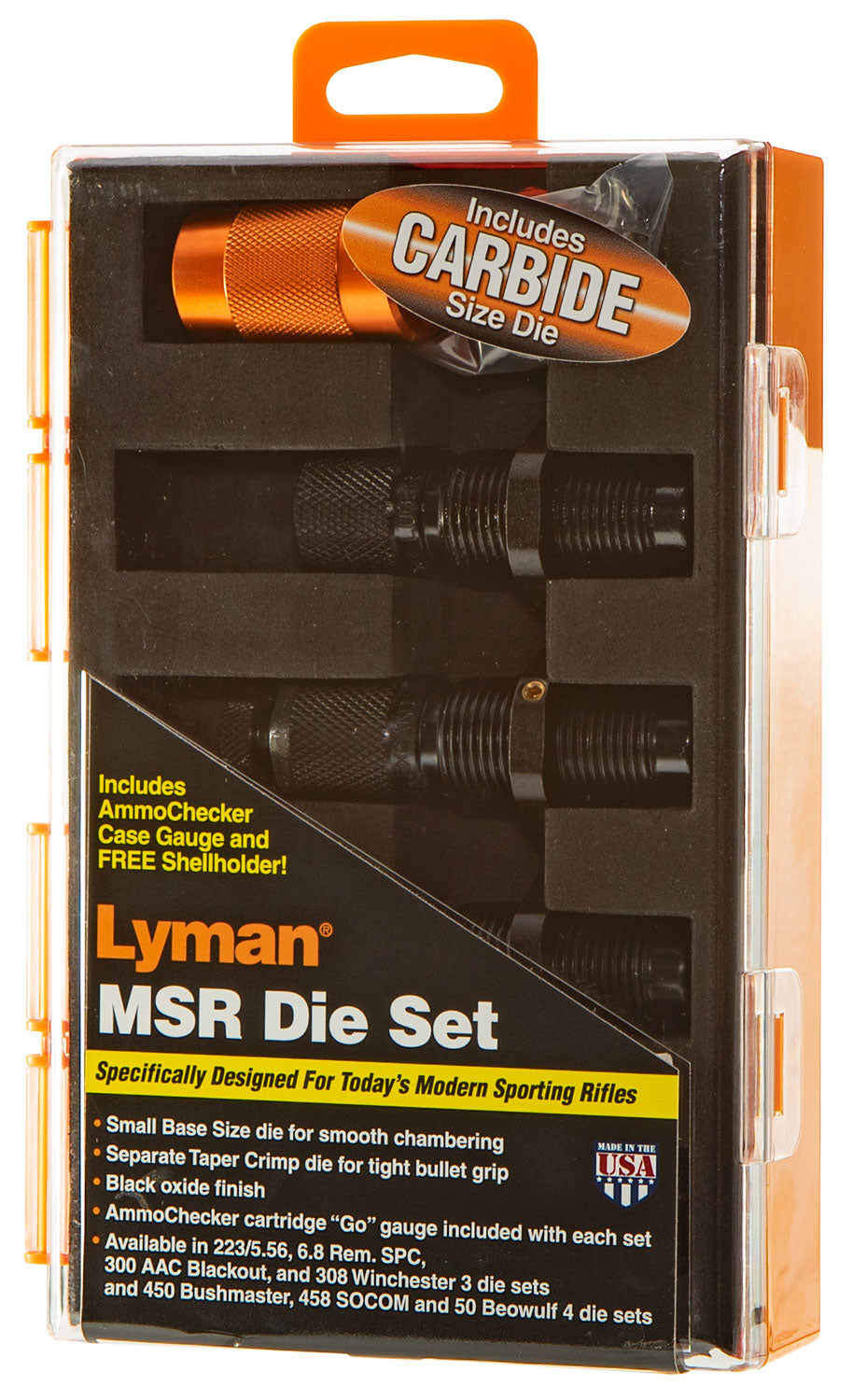 LYM 7690107 MSR PRECISION DIE SYSTEM 9MM 4DIE