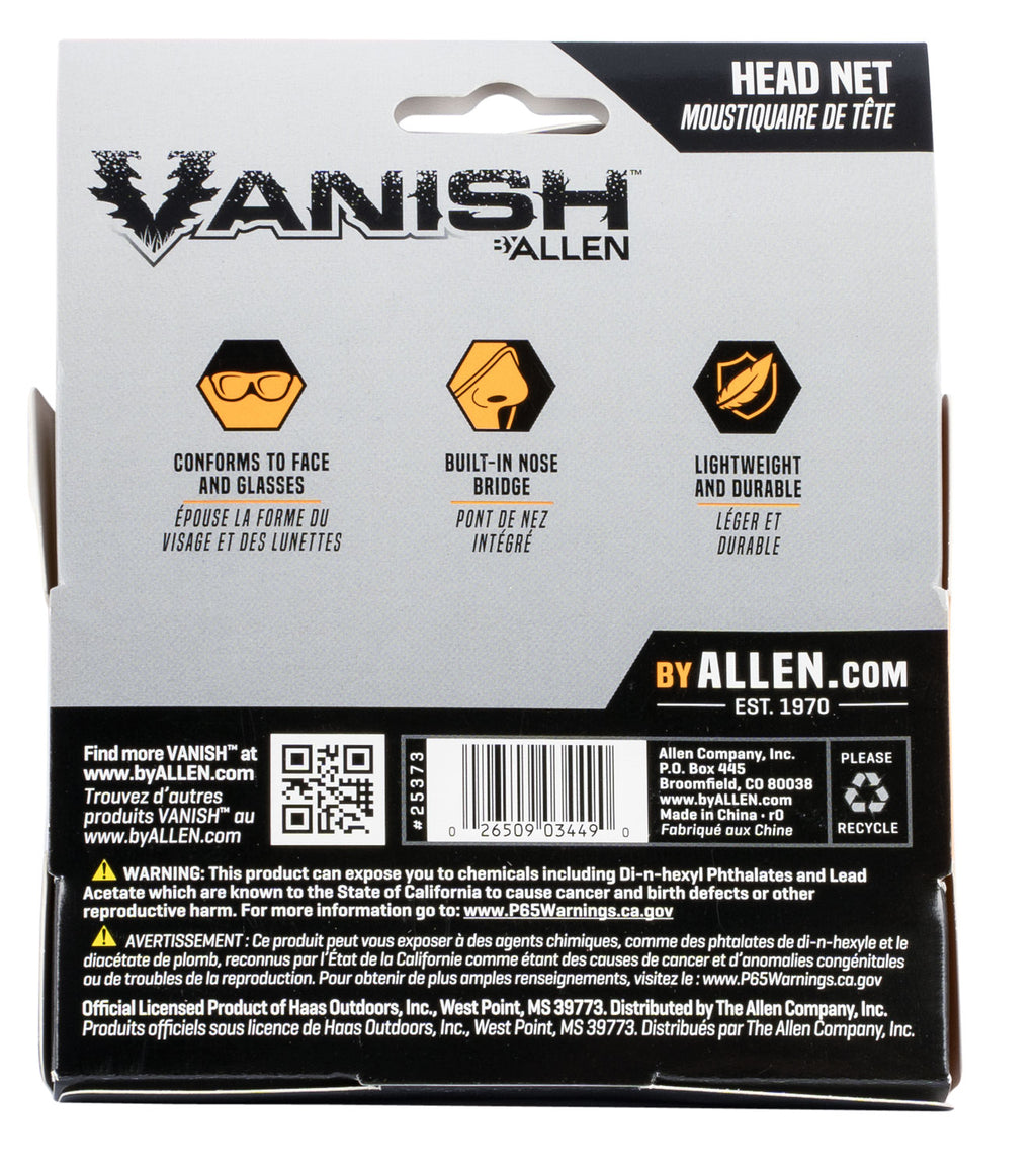 ALLEN 25373  VISA FORM HEAD NET    MOSSYOAK CNTY