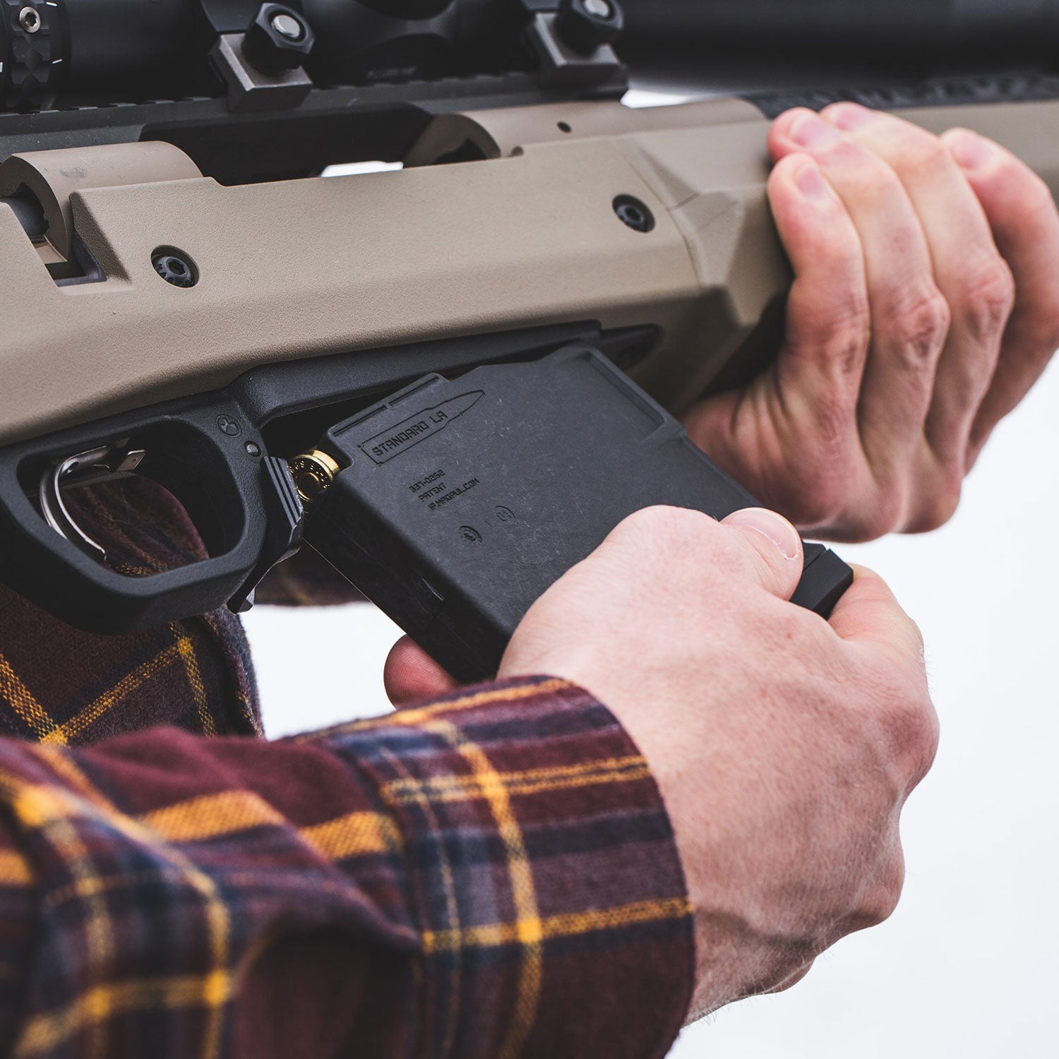 MAGPUL MAG671-BLK  PMAG 5 AC L STD AICS LA