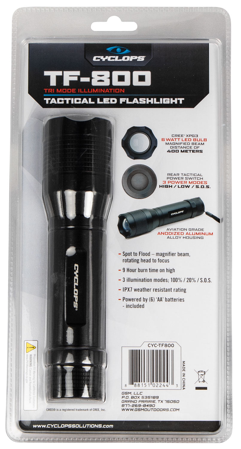 CYCLP CYCTF800         TACTICAL LGHT 800LUM