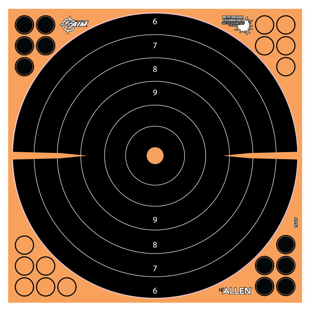 ALLEN 15227    EZAIM ADHSVE SPLSH 16" BULLSEYE 5PK