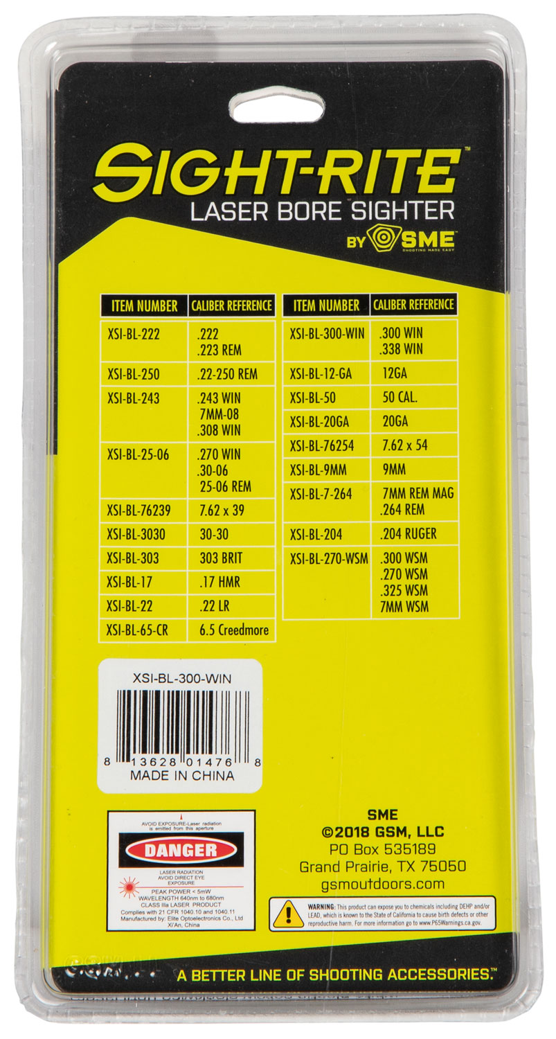 SME XSI-BL300WIN       SIGHTRIT LSR BRE SGHT 300