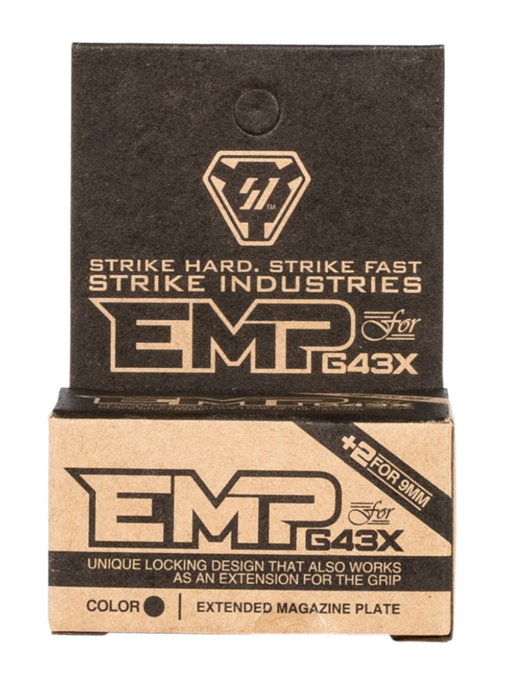 SI EMP-G43X-BK        G43X MAG EXT +2 BK