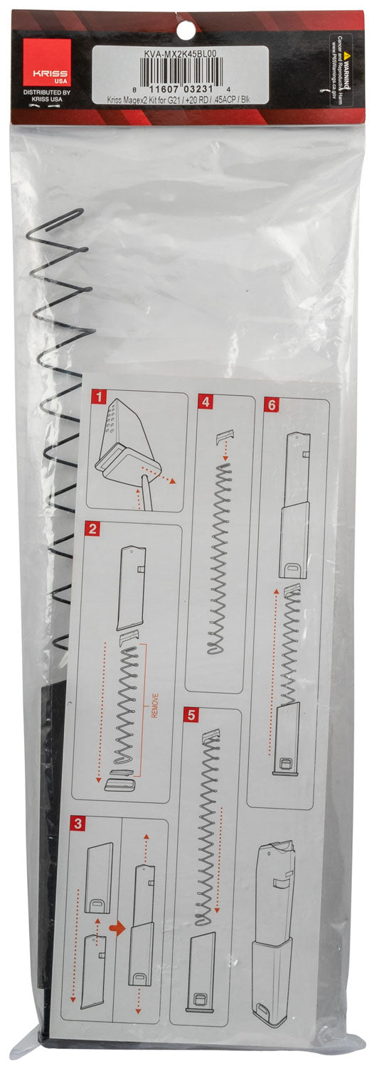 KRISS KVAMX2K45BL00 MAGEX2 KIT GLOCK 45