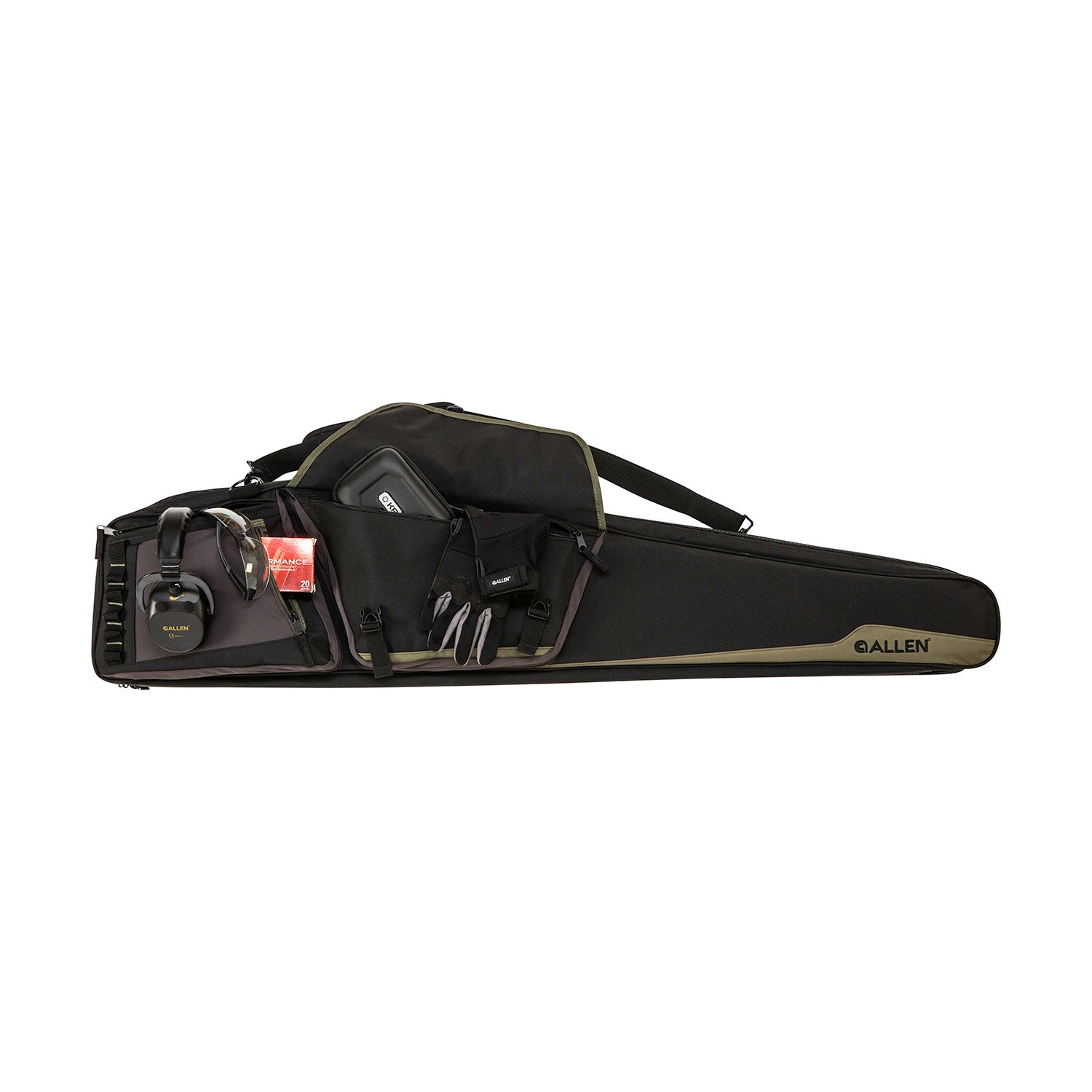 ALLEN 90650   ROCKY DOUBLE RFL BLACK TAN ROCKY DO