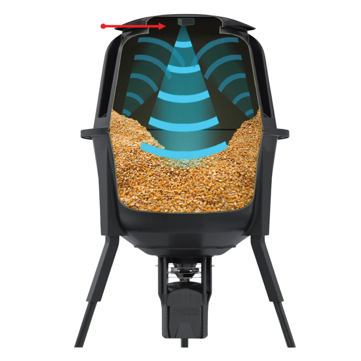 AHUNTR AH-FMTR-ANT FEEDER METER WITH ANTENNA
