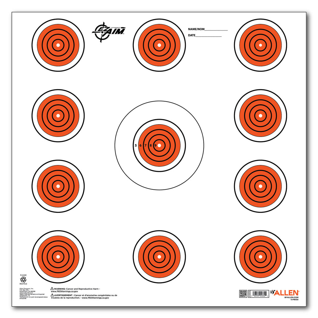 ALLEN 15245   EZAIM PAPER 12X12 11 SPOTINDOOR 13PK