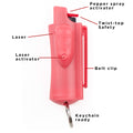 GDOG PS-GDAF-PK     ACCUFIRE PEPPER SPRY W/LSR PNK