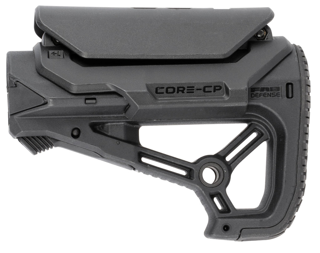 FAB FX-GLCORESCP  GLCORE CP CQB AR15 STCK BLK