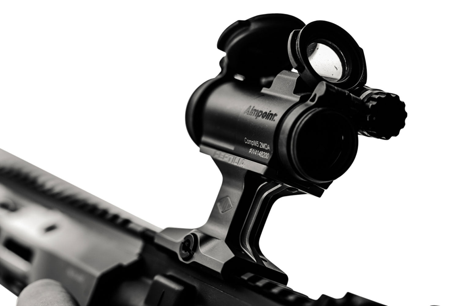 REPTILIA 100037 DOT MOUNT 1.93"T-1/T-2 - BLACK