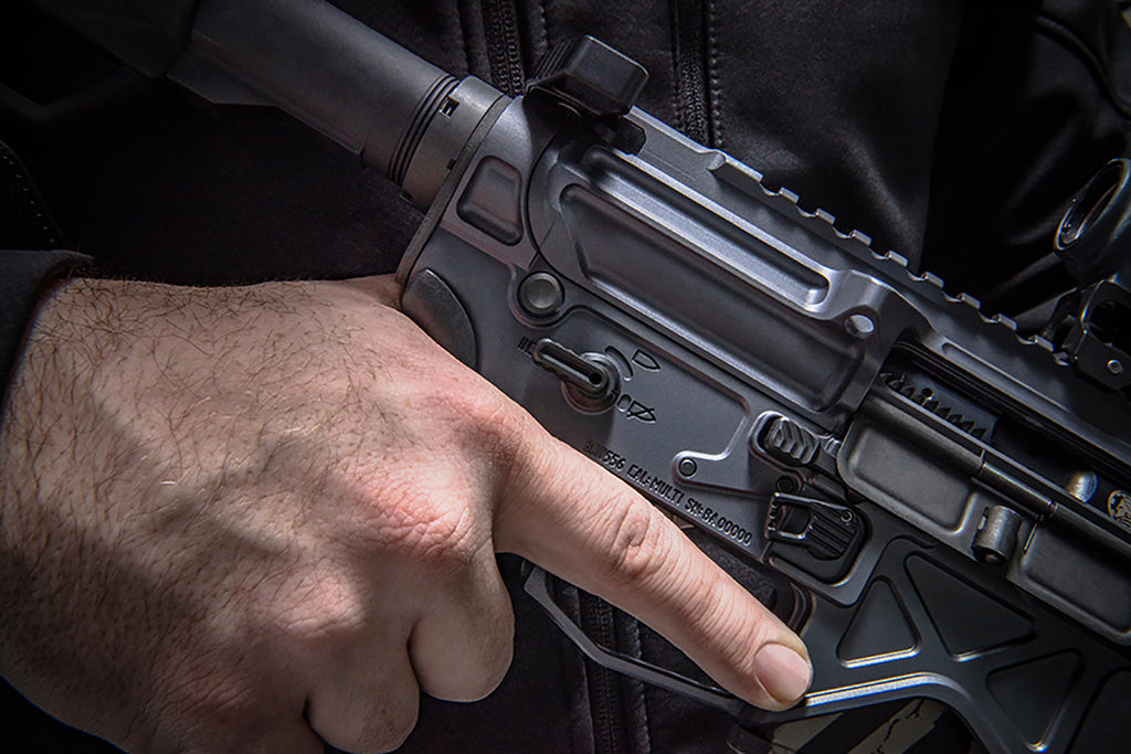BATTLE BAD-ASS-PRO     AR15 90-60 DEG AMBI     BLK