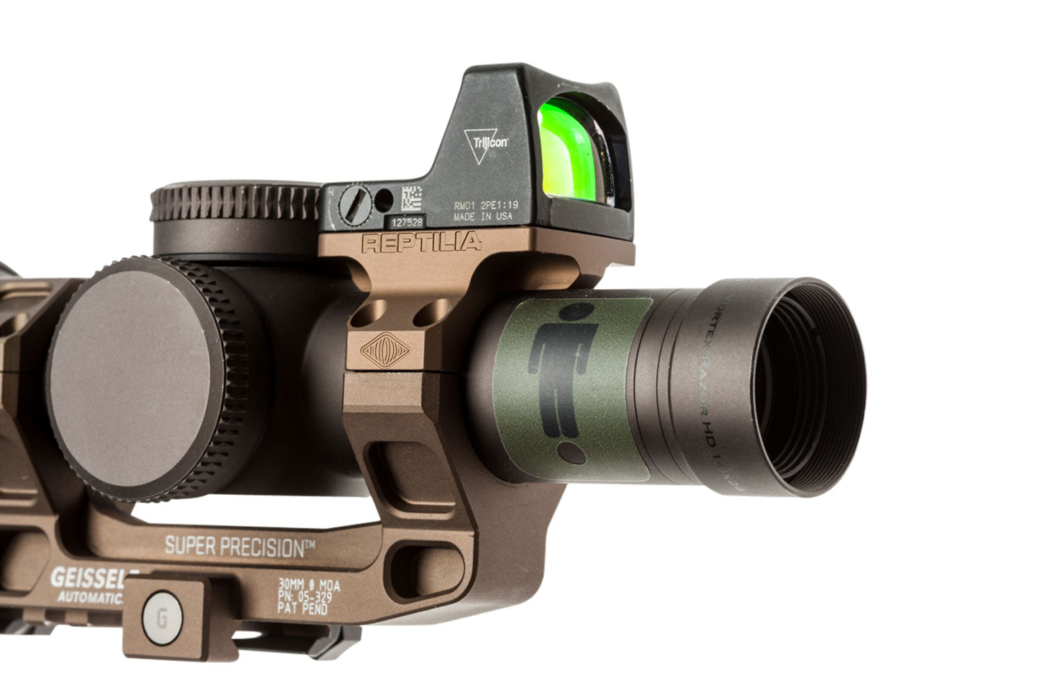 REPTILIA 100028 ROF-90 GEISSLE 30MM TRIJ RMR FDE