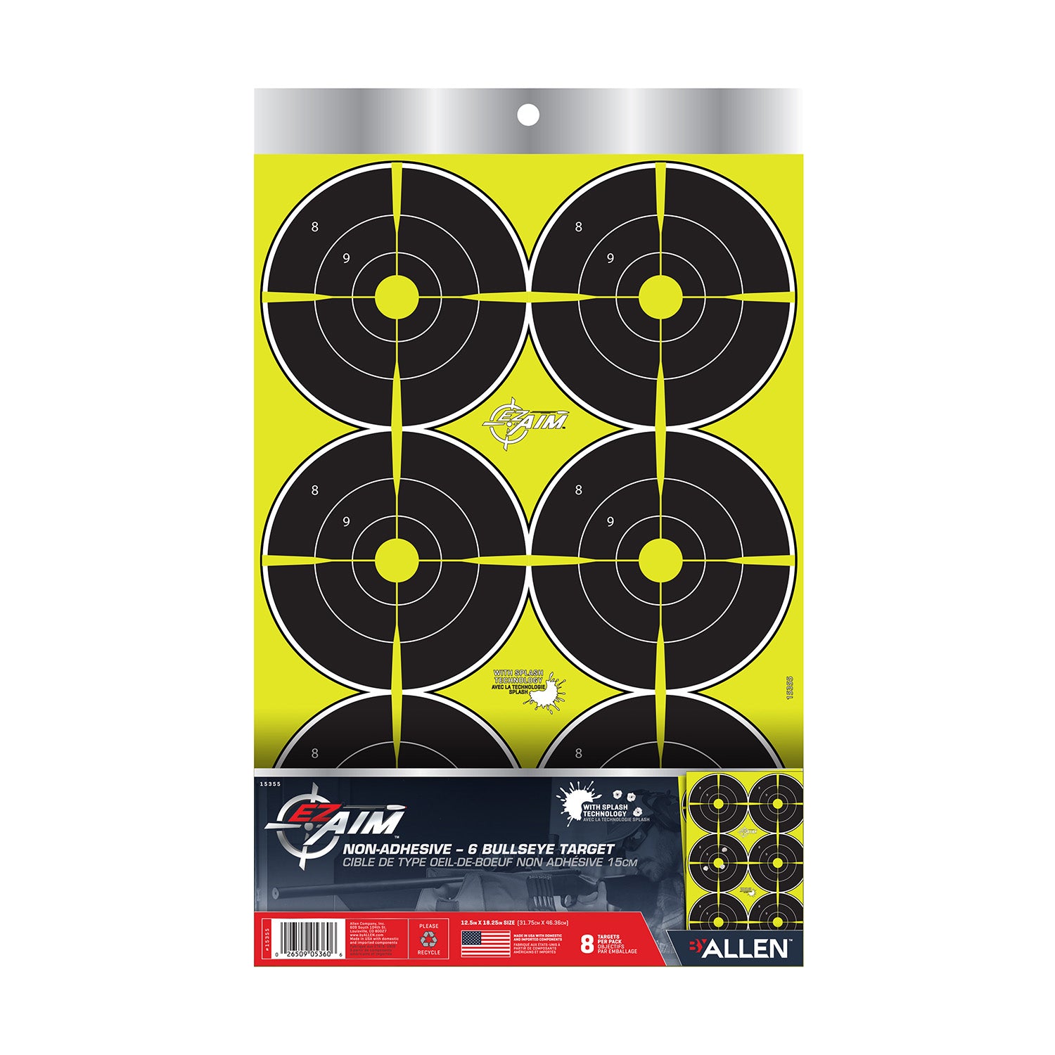 ALLEN 15355   EZAIM SPLSH NON ADHESIVE 12X18