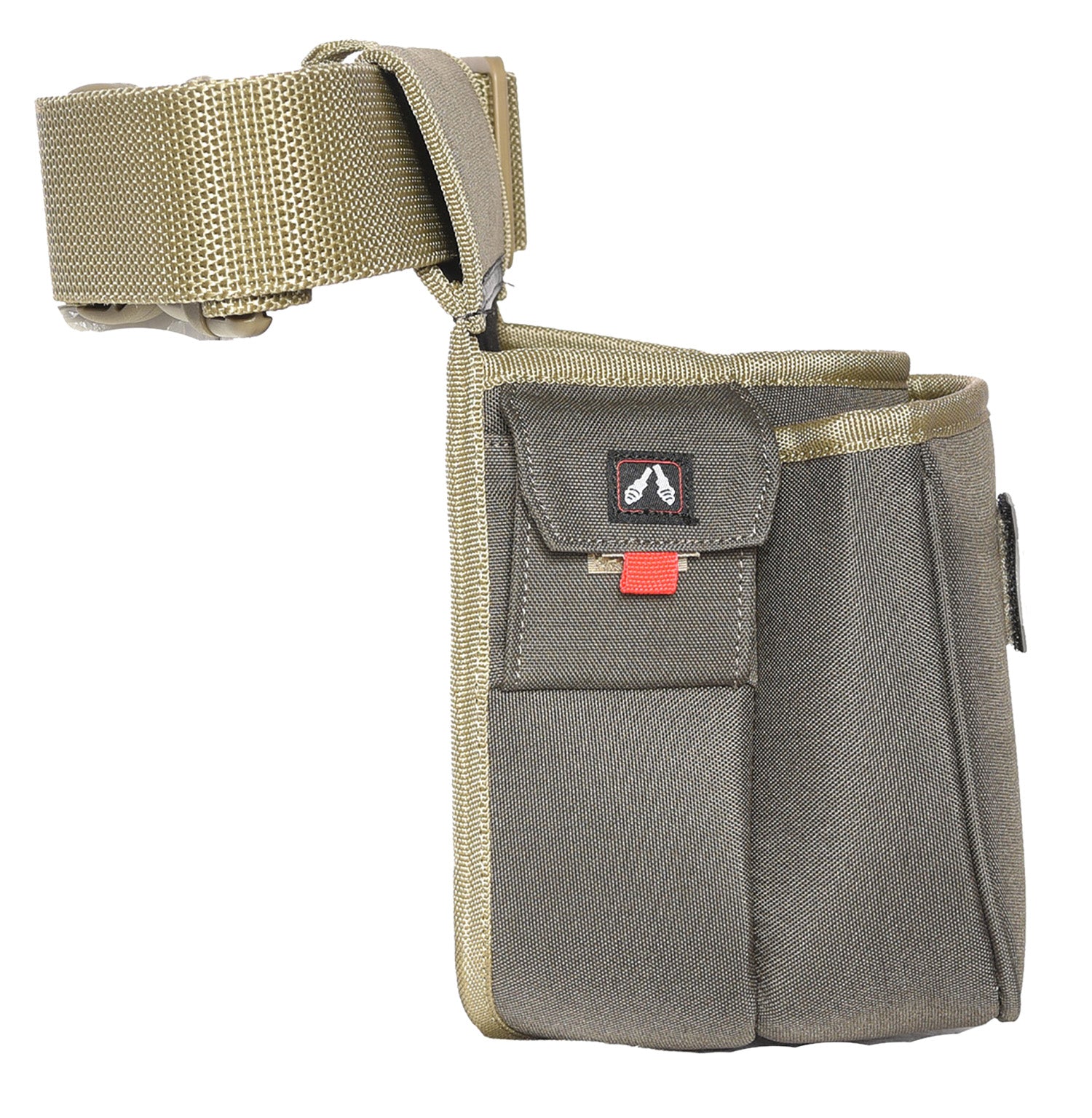 GPS 960CSPRK    CON DBL SHELL POUCH WEB BLT    GRN