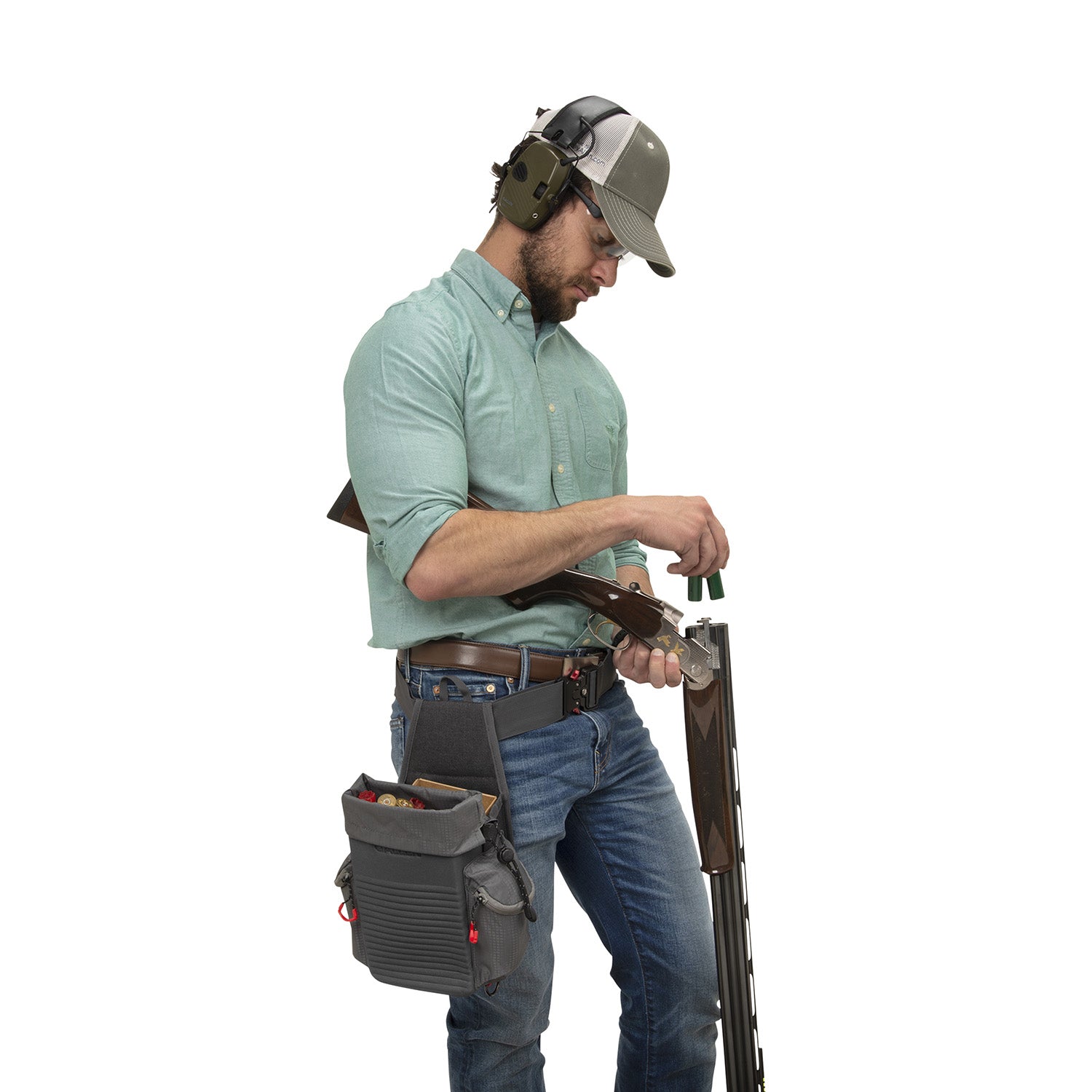 ALLEN 8317   COMPETITR ALL-IN-ONE SHOOTING GRY MOL