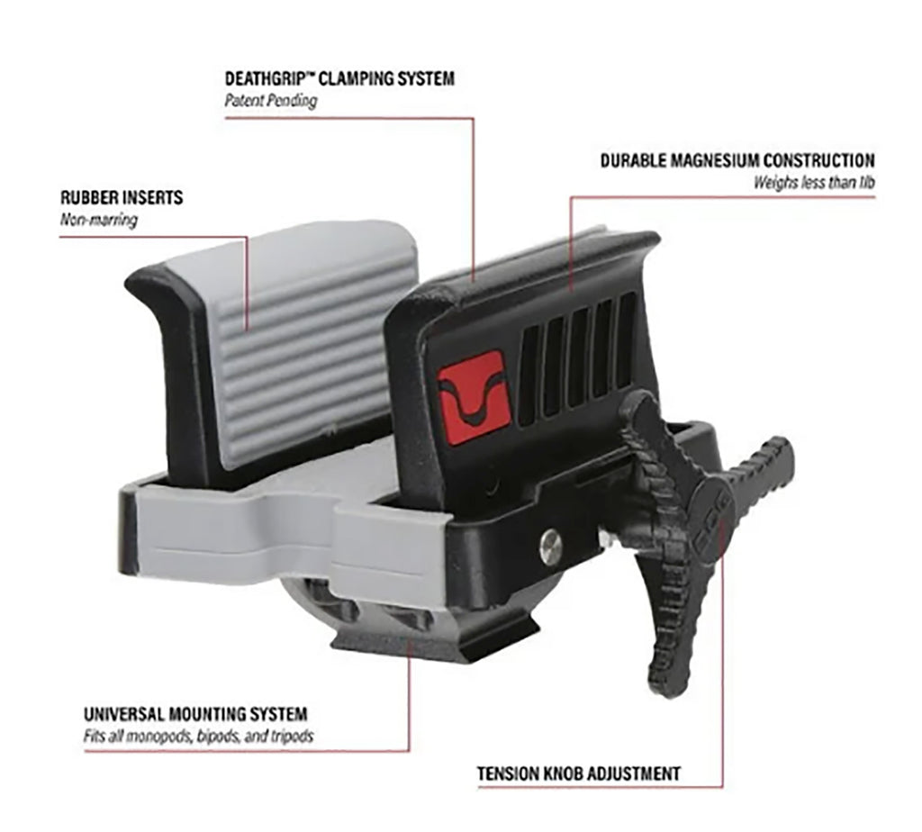 BOG 1137118     ULTRALITE DEATHGRIP W/FLUID HEAD