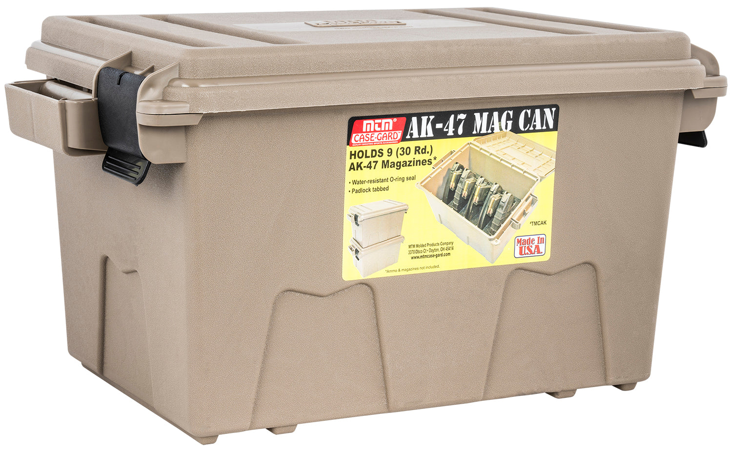 MTM TMCAK       TACT MAG CAN/BOX 30RD AK-47     DE