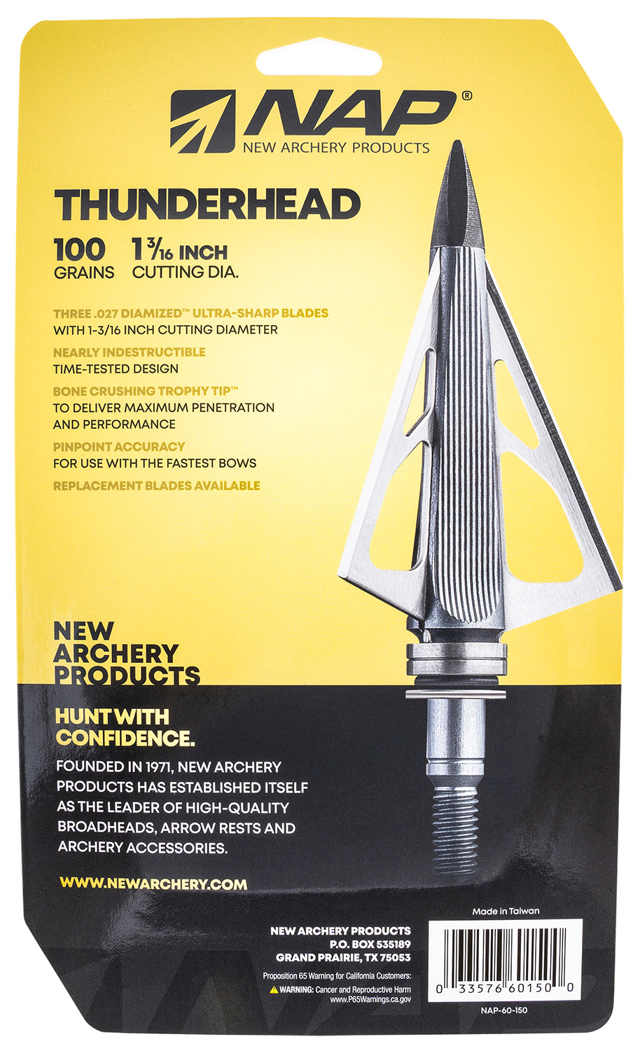 NAP NAP-60-150          THUNDERHEAD 100        5PK