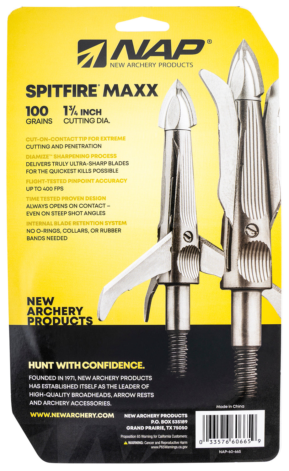 NAP NAP-60-665    SPITFIRE MXX 100 CUT ON CONTCT 3