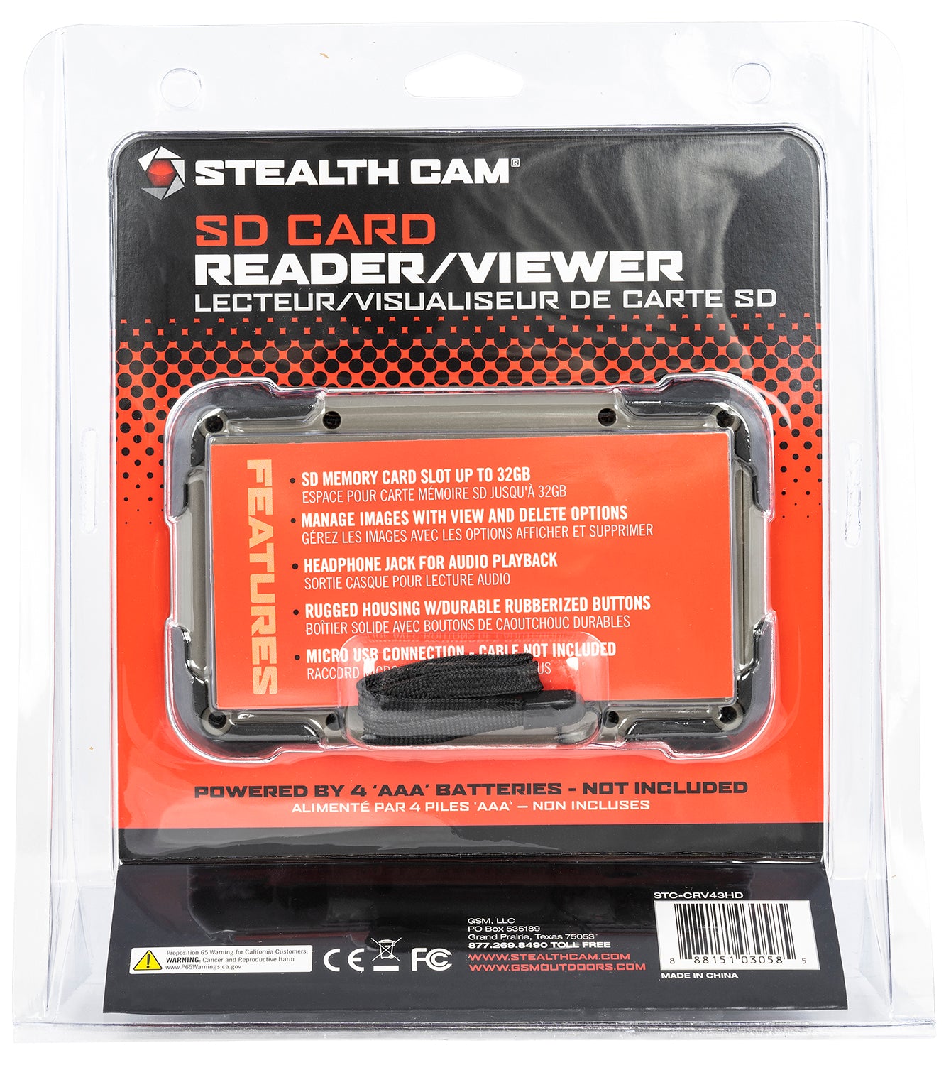 STEAL STC-CRV43HD    1080P COMPATIBLE 4.3 SCREEN