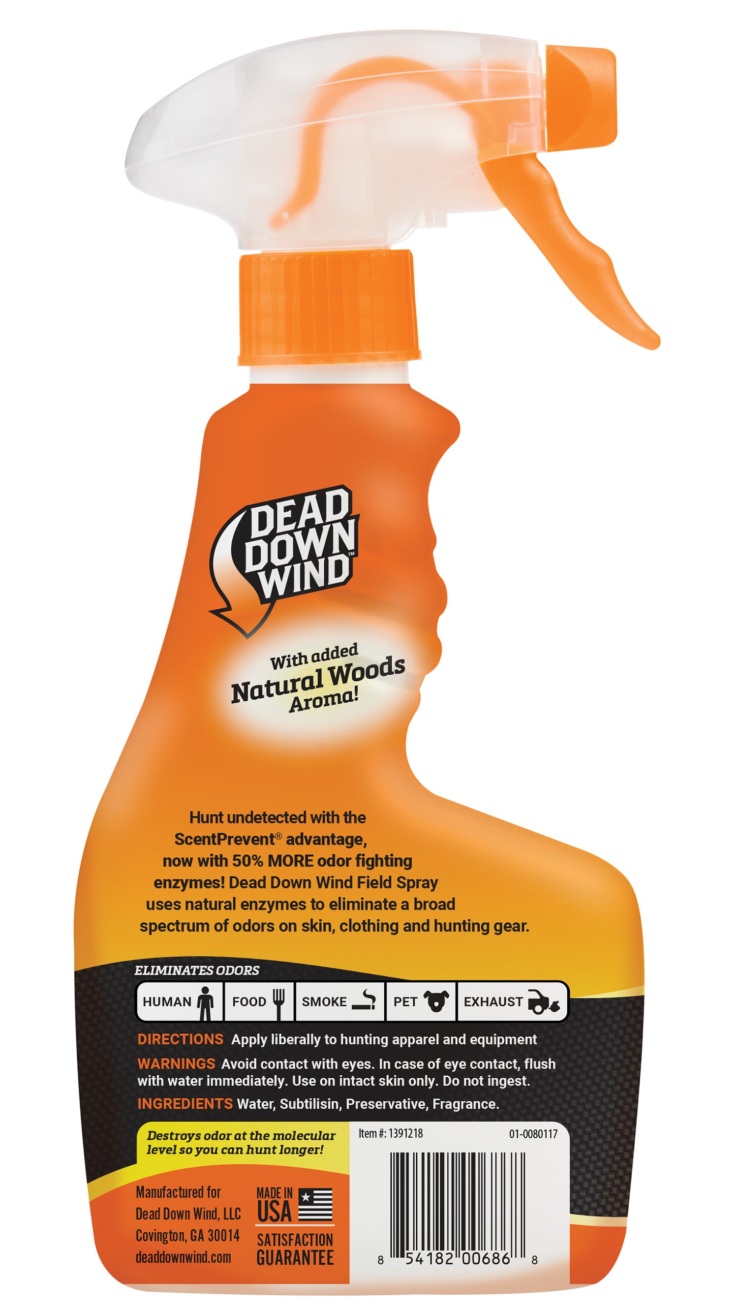DDW 1391218    FIELD SPRAY NATURAL WOODS SCENTED