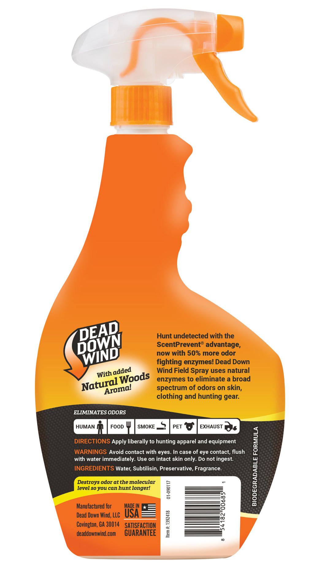 DDW 1392418    FIELD SPRAY NATURAL WOODS SCENTED