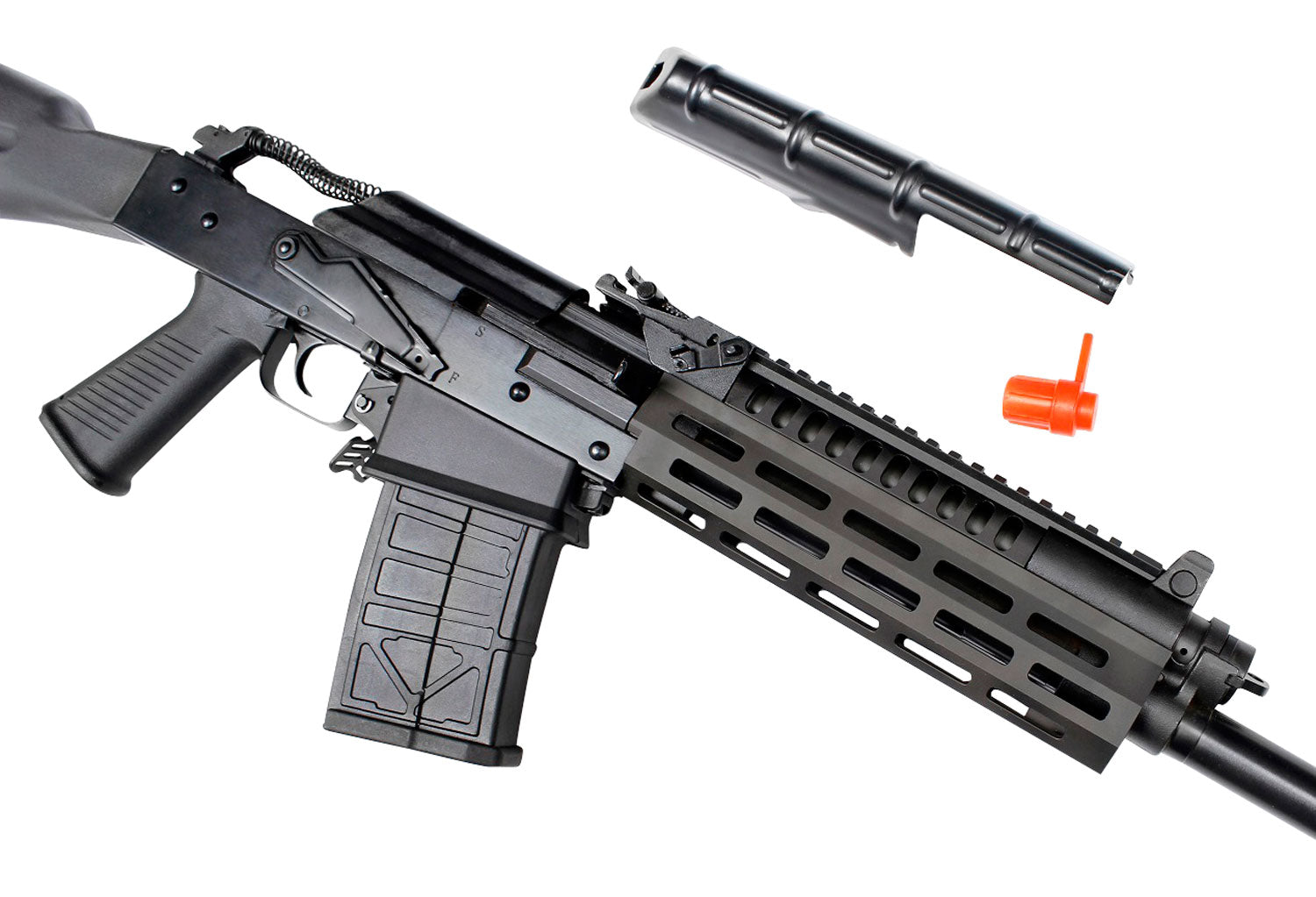 JTS M12AK-T1     AK 12GA  18.7  MLOK RAIL