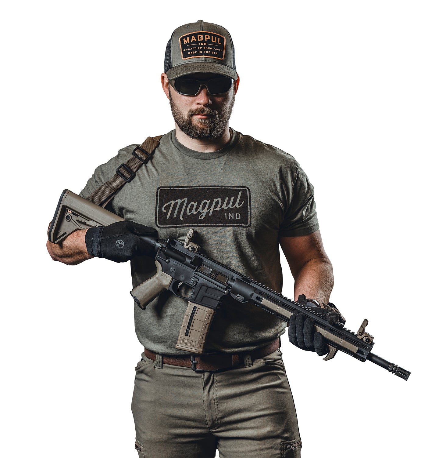 MAGPUL MAG416-FDE  MOE+GRIP AR15/M4