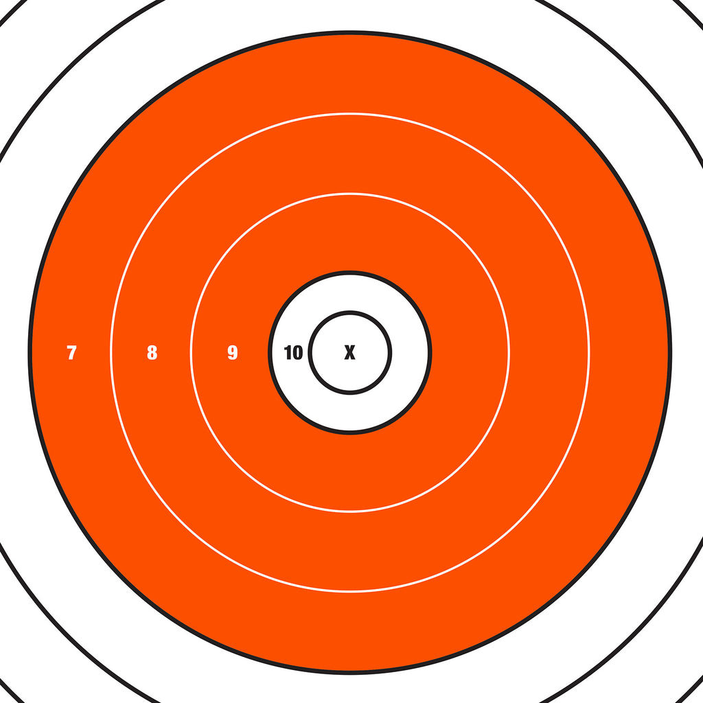 ALLEN 15496  EZ AIM PAPER BULLSEYE TRGT 12X12 1